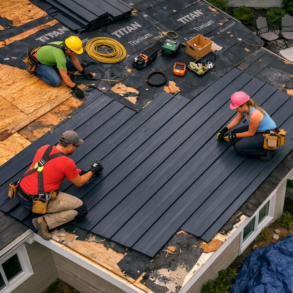 Metal Roof Installation